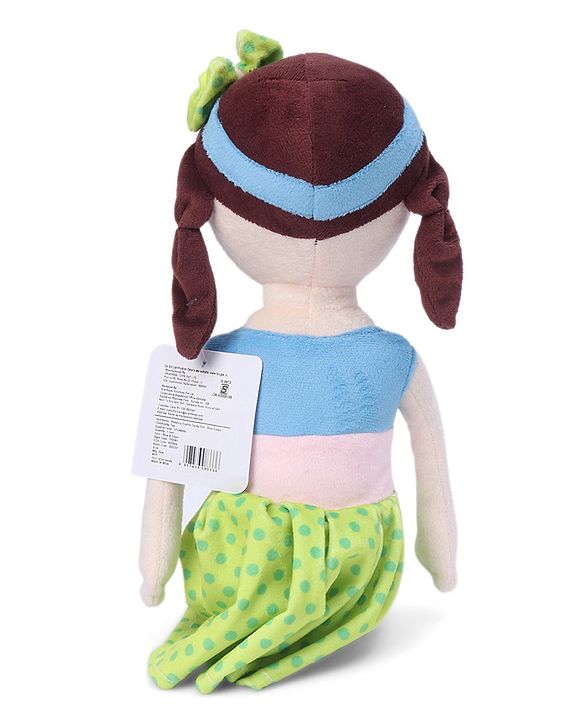 Babyhug Sophie Candy Doll Blue Green - Height 50 cm