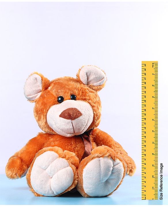 Babyhug Buddy Bear Soft Toy Light Brown - Height  38 cm