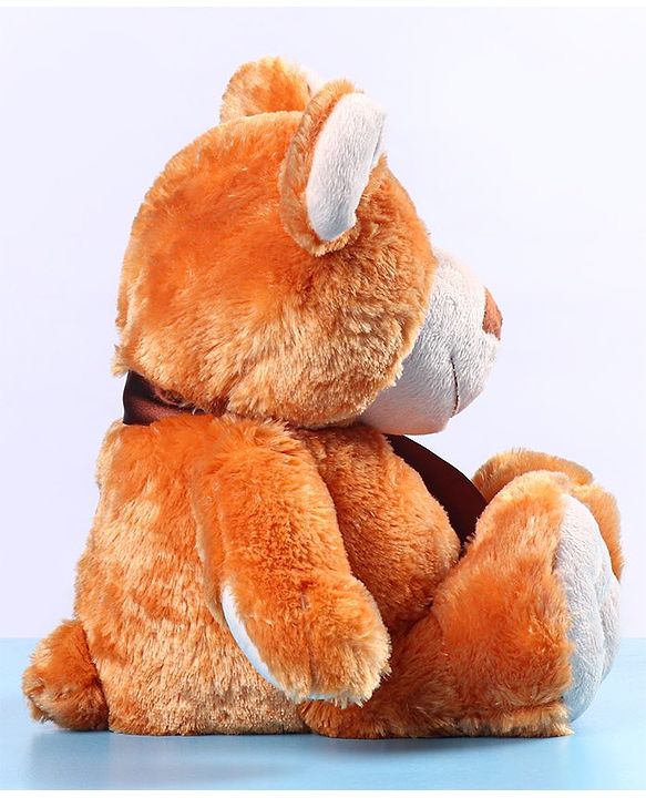 Babyhug Buddy Bear Soft Toy Light Brown - Height  38 cm