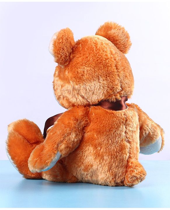 Babyhug Buddy Bear Soft Toy Light Brown - Height  38 cm
