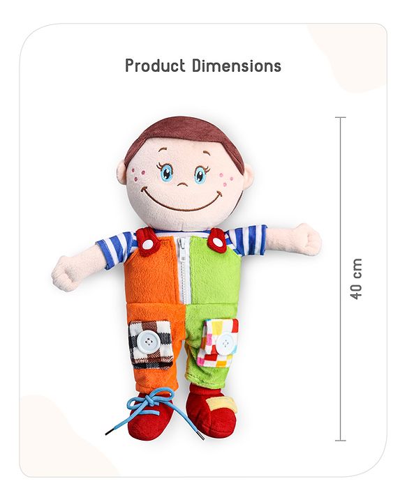 Babyhug Geo Activity Candy Doll - Height 40 cm