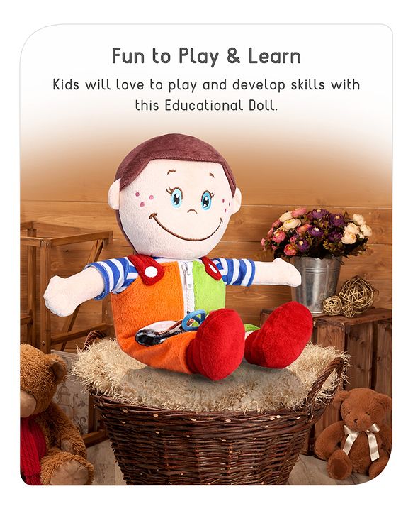 Babyhug Geo Activity Candy Doll - Height 40 cm