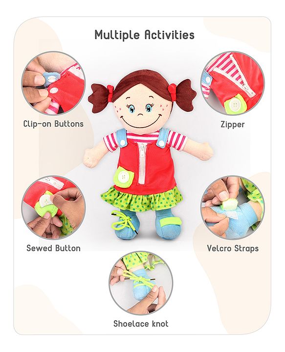 Babyhug Gia Activity Candy Doll - Height 42 cm
