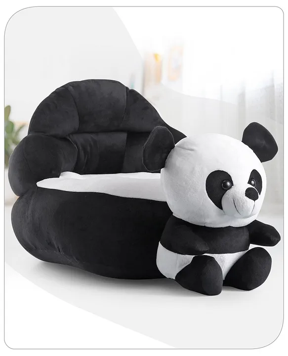 Babyhug Panda Shaped Soft Seat Black And White Online in India