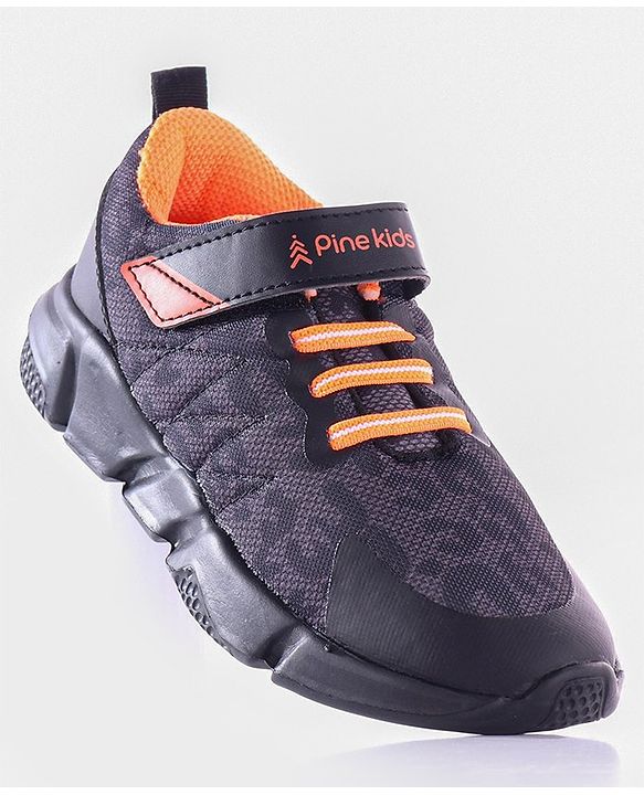 Pine Kids Sneakers Shoes - Black