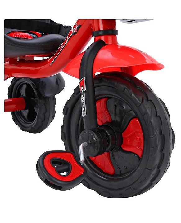 Babyhug Plug & Play Phantom Tricycle With Storage Basket - Red