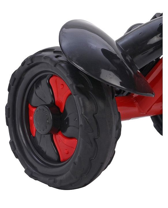 Babyhug Plug & Play Phantom Tricycle With Storage Basket - Red