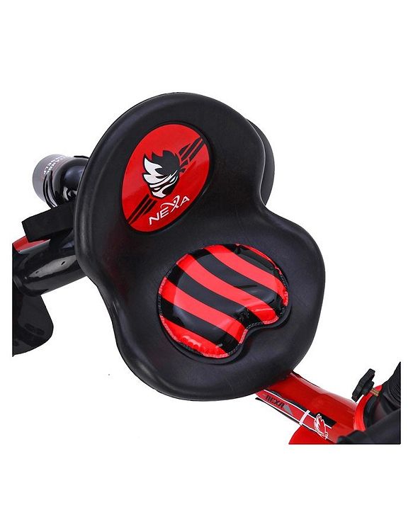 Babyhug Plug & Play Phantom Tricycle With Storage Basket - Red