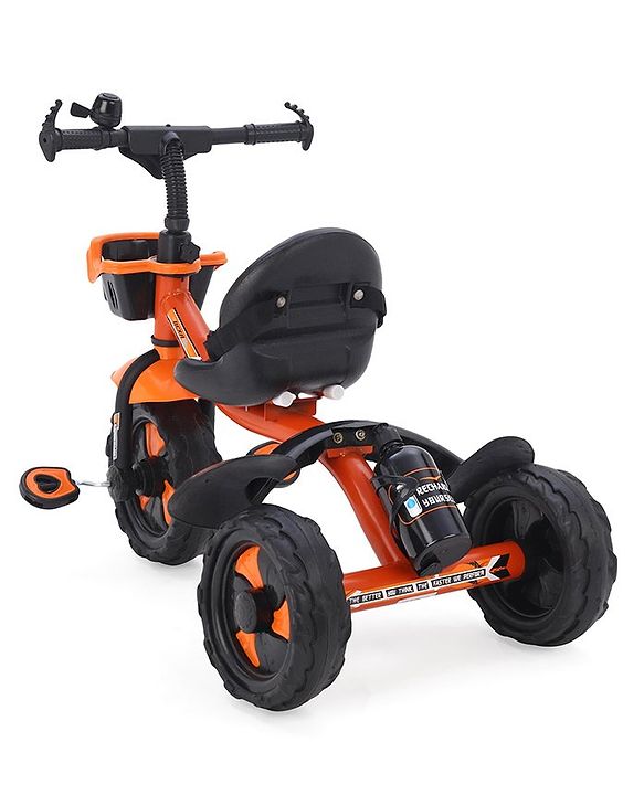 Babyhug Plug & Play Phantom Tricycle With Storage Basket - Red