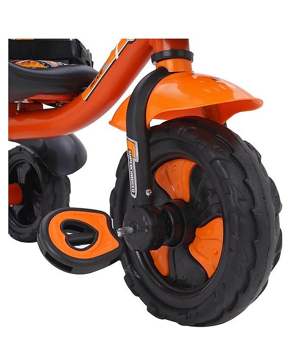 Babyhug Plug & Play Phantom Tricycle With Storage Basket - Red
