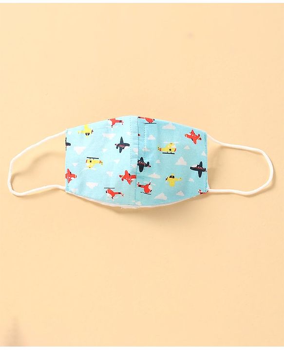 Babyhug Anti-Viral Carbon Filter Face Mask Multicolour - Pack of 2