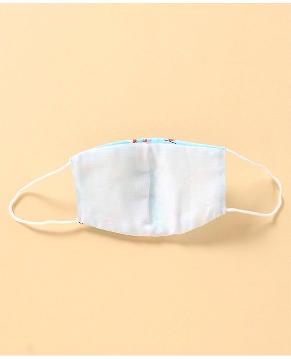 Babyhug Anti-Viral Carbon Filter Face Mask Multicolour - Pack of 2