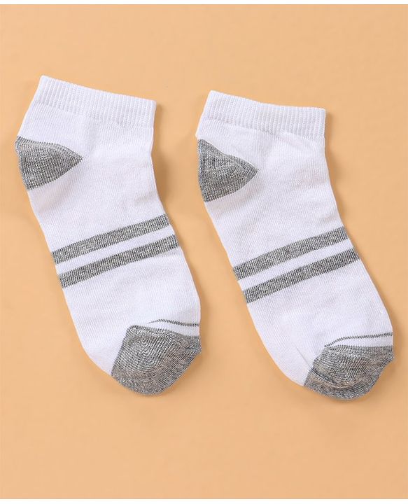 Pine Kids Ankle Length Stripe Socks Pair of 5 - Multicolour