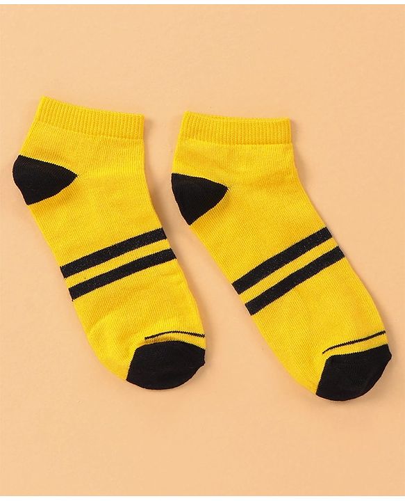Pine Kids Ankle Length Stripe Socks Pair of 5 - Multicolour