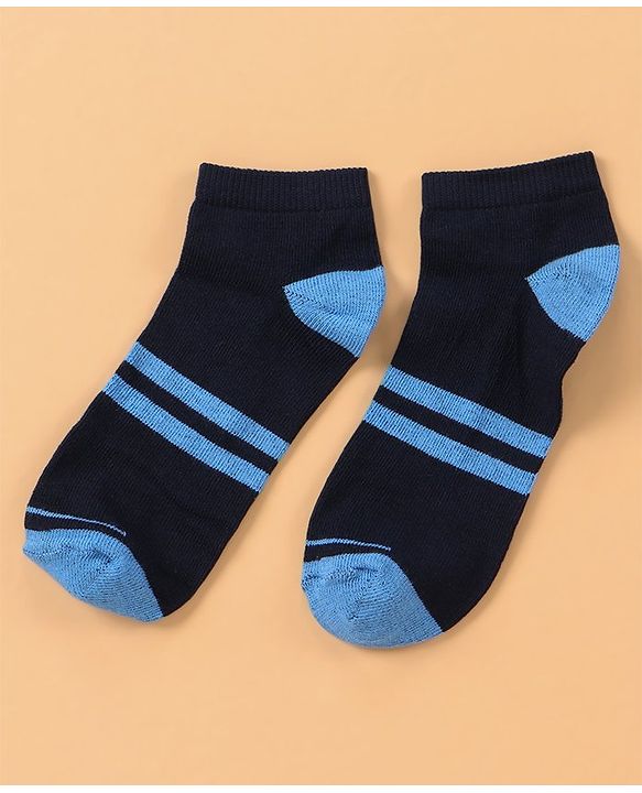 Pine Kids Ankle Length Stripe Socks Pair of 5 - Multicolour
