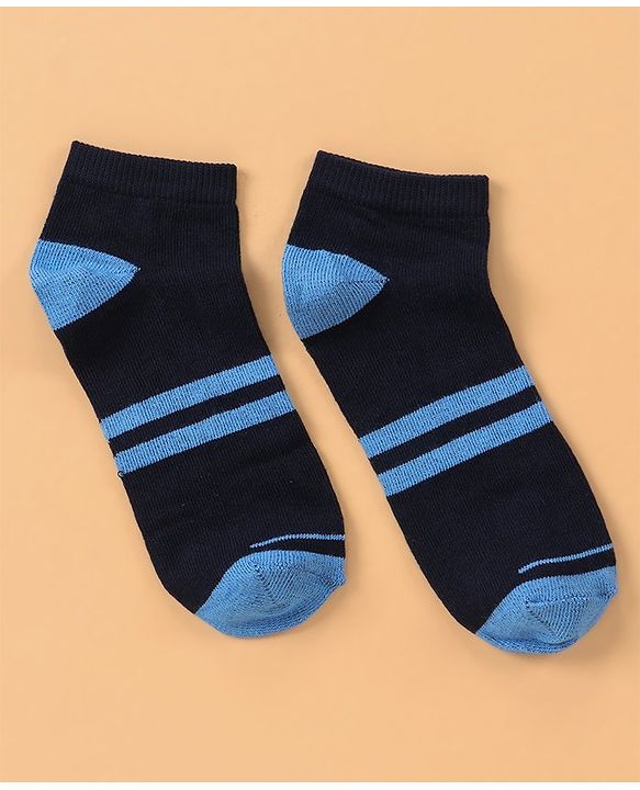 Pine Kids Ankle Length Stripe Socks Pair of 5 - Multicolour