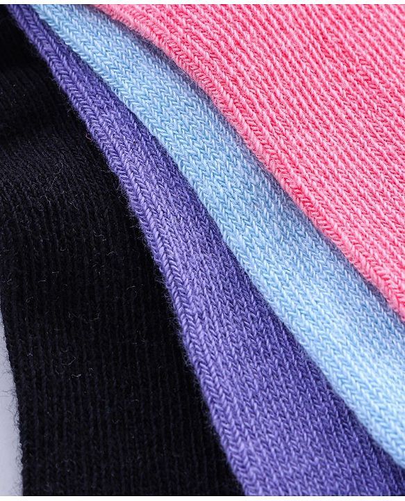 Pine Kids Ankle Length Anti-bacterial Socks Pack of 5 - Multicolor