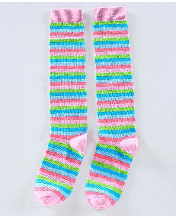 Pine Kids Anti Microbial & Biowashed Mid Calf Socks Pack of 2 - Multicolour Grey