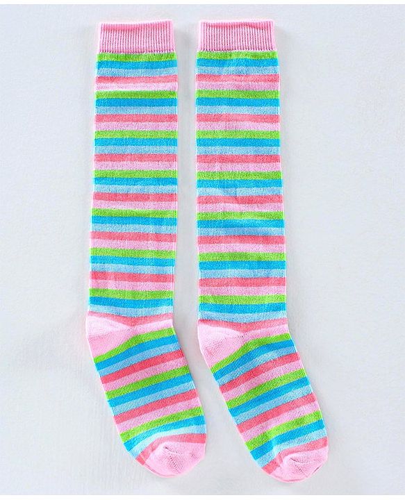 Pine Kids Anti Microbial & Biowashed Mid Calf Socks Pack of 2 - Multicolour Grey