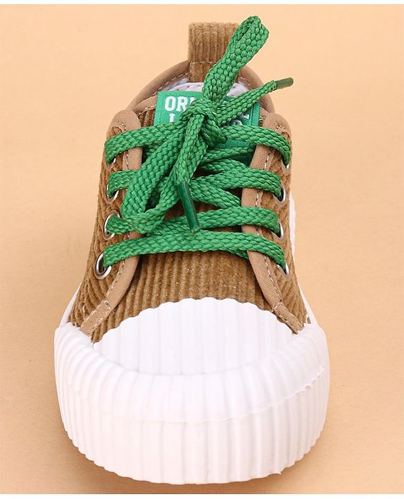 Cute Walk by Babyhug Casual Shoes Star Patch - Brown