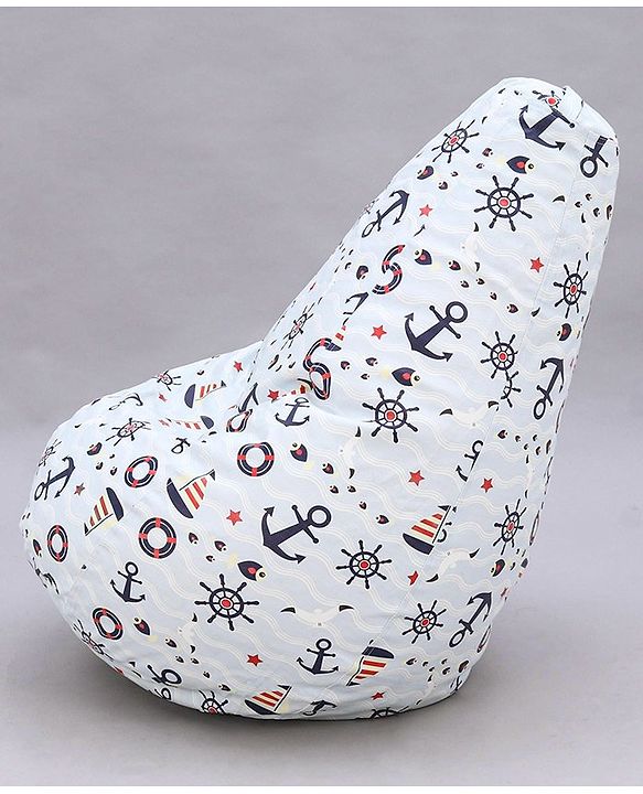 Pine Kids Printed Bean Bag Without Beans - Multicolor