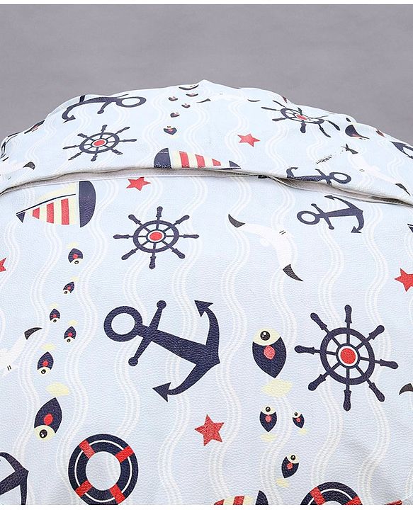 Pine Kids Printed Bean Bag Without Beans - Multicolor