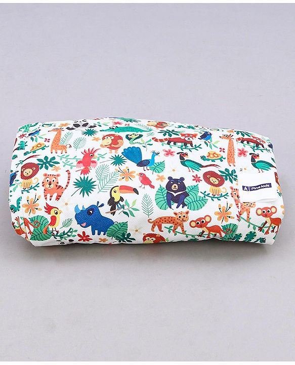 Pine Kids Printed Bean Bag Without Beans - Multicolor