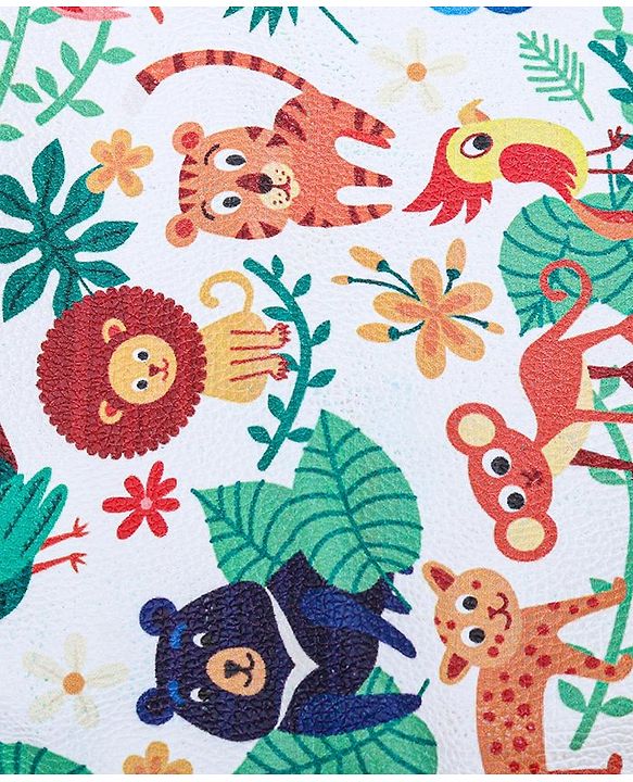 Pine Kids Printed Bean Bag Without Beans - Multicolor