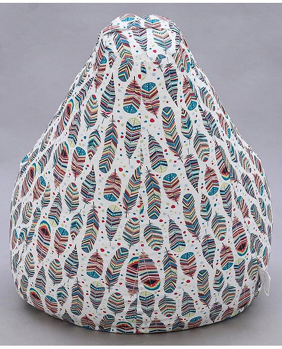Pine Kids Printed Bean Bag Without Beans - Multicolor