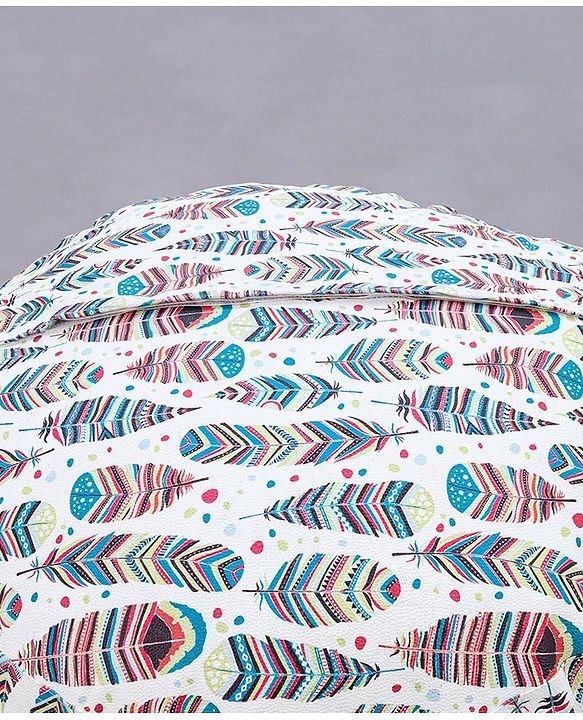 Pine Kids Printed Bean Bag Without Beans - Multicolor