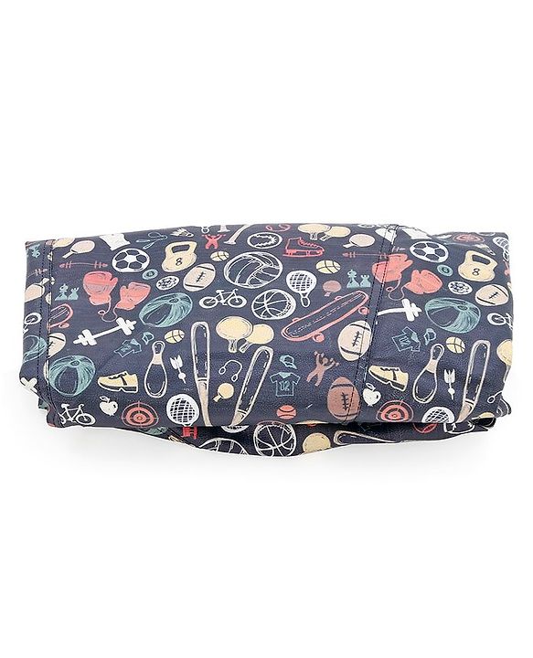 Pine Kids Printed Bean Bag Without Beans - Multicolor