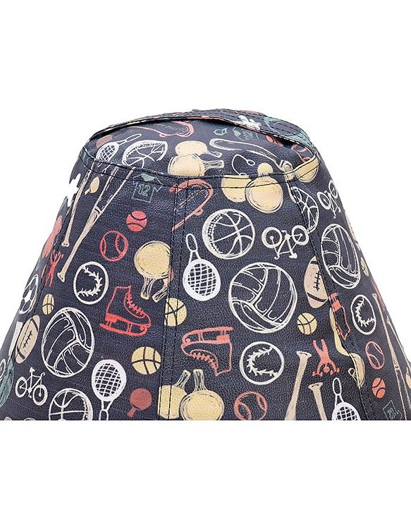 Pine Kids Printed Bean Bag Without Beans - Multicolor