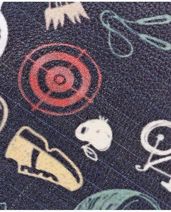 Pine Kids Printed Bean Bag Without Beans - Multicolor