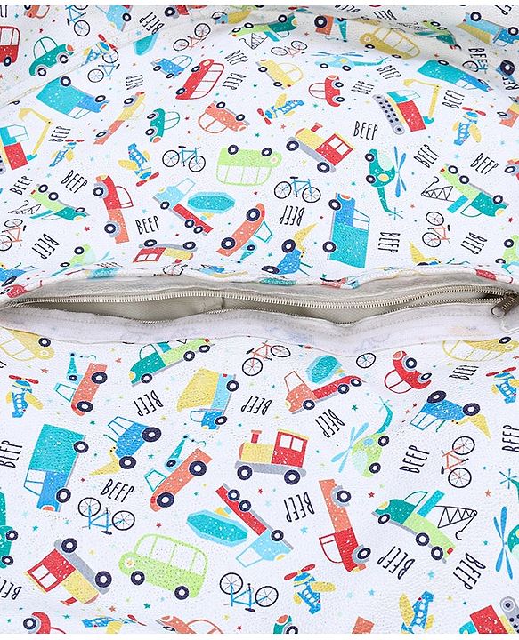 Pine Kids Printed Bean Bag Without Beans - Multicolor