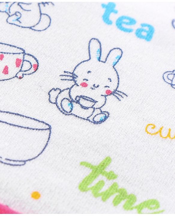 Babyhug 100% Cotton Caps Pack of 2 - Pink