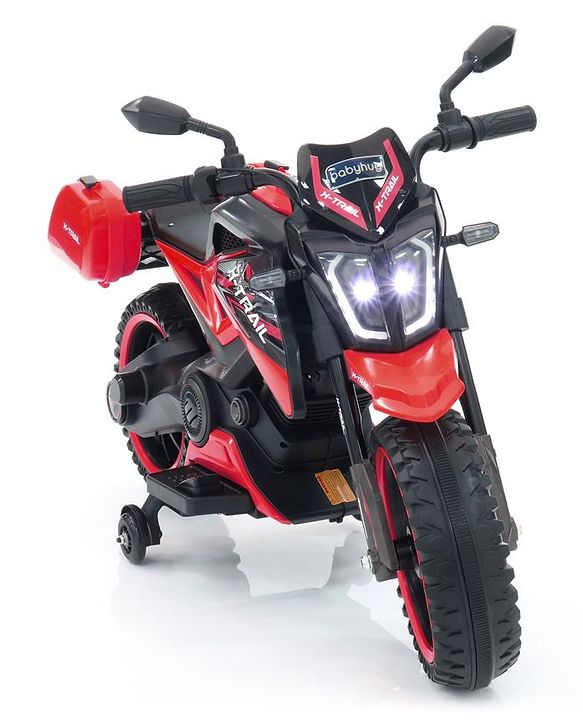 Babyhug KTM Battery Operated Ride On Bike With Music & Lights - Red