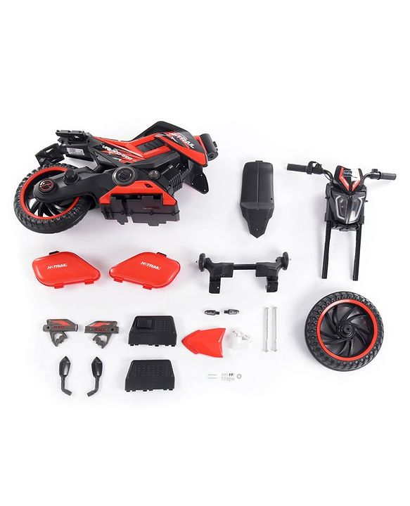 Babyhug KTM Battery Operated Ride On Bike With Music & Lights - Red