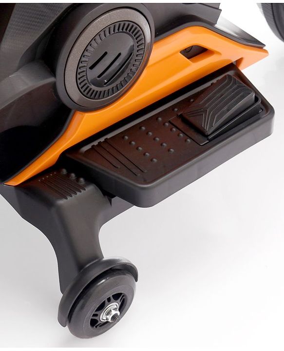 Babyhug KTM Battery Operated Ride On Bike With Music & Lights - Orange| With Music & Lights| Pre-loaded Music with USB & AUX| Easy to Assemble| Comfortable Seat| Easy to Operate| Rechargeable Battery