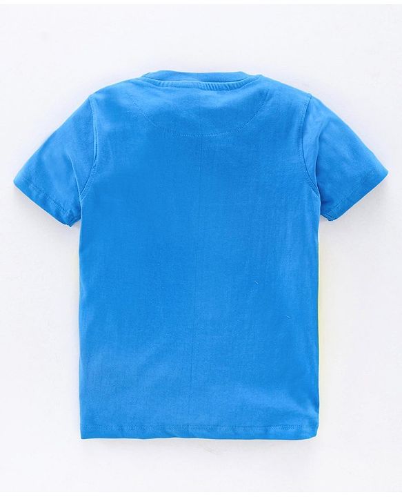 Pine Kids Biowashed Tee & Pajama Set - Blue