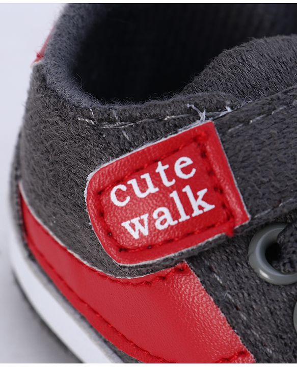 Cute Walk by Babyhug Shoes Style Booties - Brown