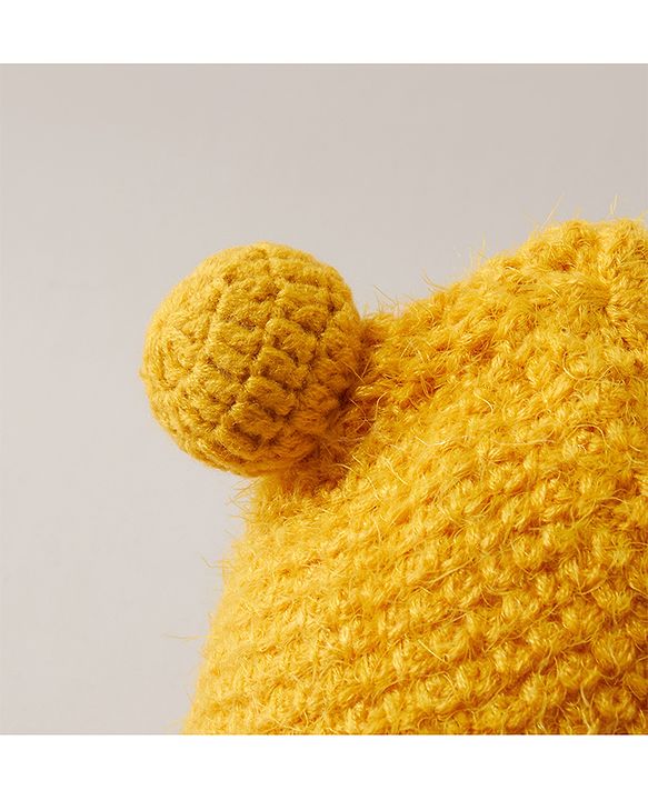Babyhug Woollen Cap Glove & Muffler Sets - Yellow