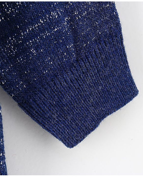 Babyhug Full Sleeves Sweater - Blue