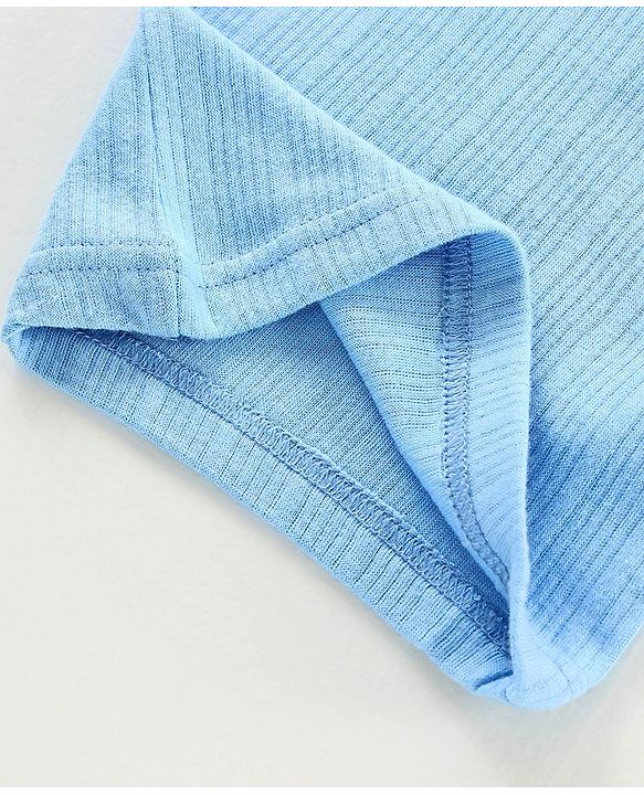 Babyhug Full Sleeves Thermal Vest - Blue