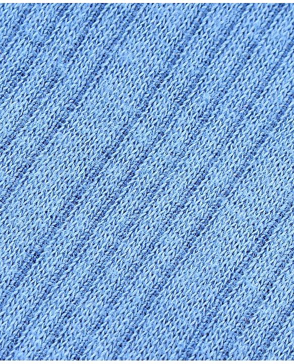 Babyhug Sleeveless Thermal Vest Solid Color - Blue