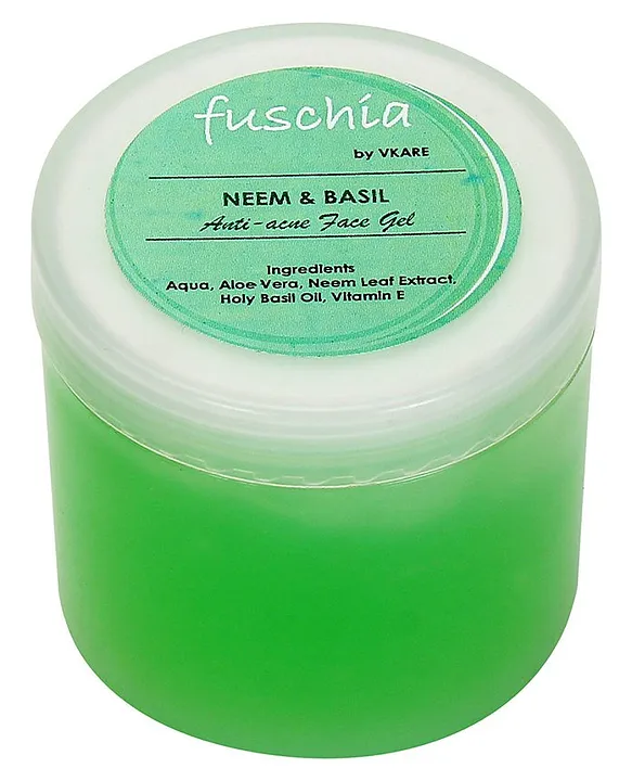 Fuschia Neem Basil Anti Acne Face Gel 100 gm Online in India