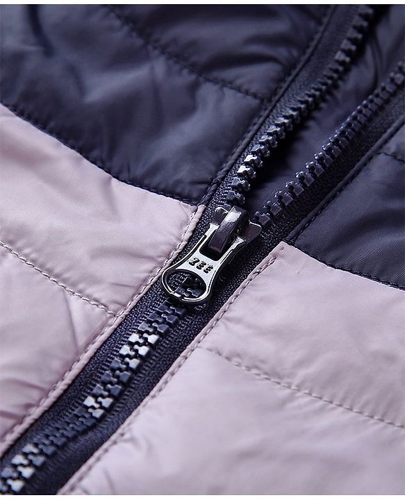 Babyhug Full Sleeves Jacket - Blue