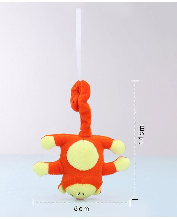 Babyhug Hanging Soft Toys Pack of 3 - Multicolour