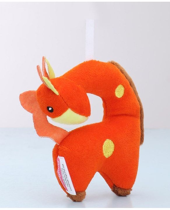 Babyhug Hanging Soft Toys Pack of 3 - Multicolour