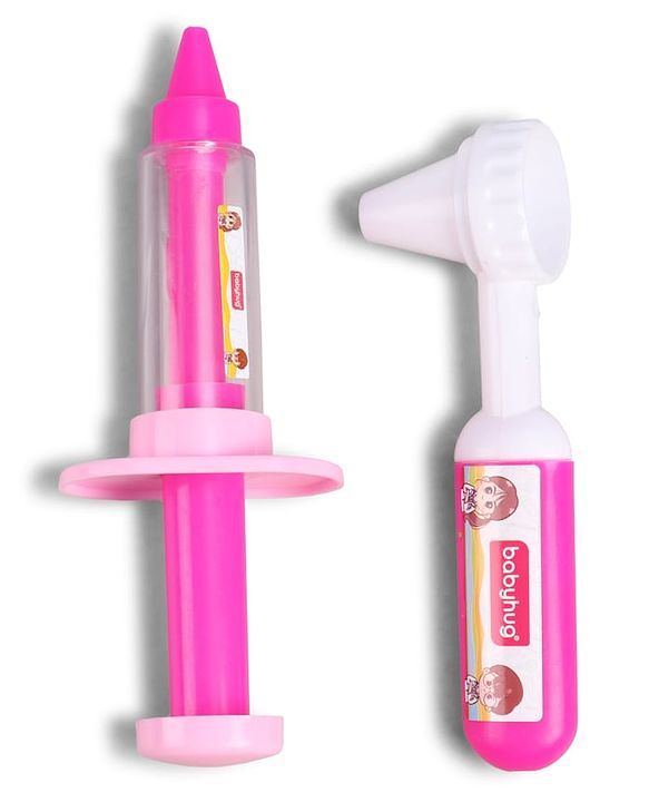 Babyhug Junior Doctor Play Set 15 Pieces - Pink