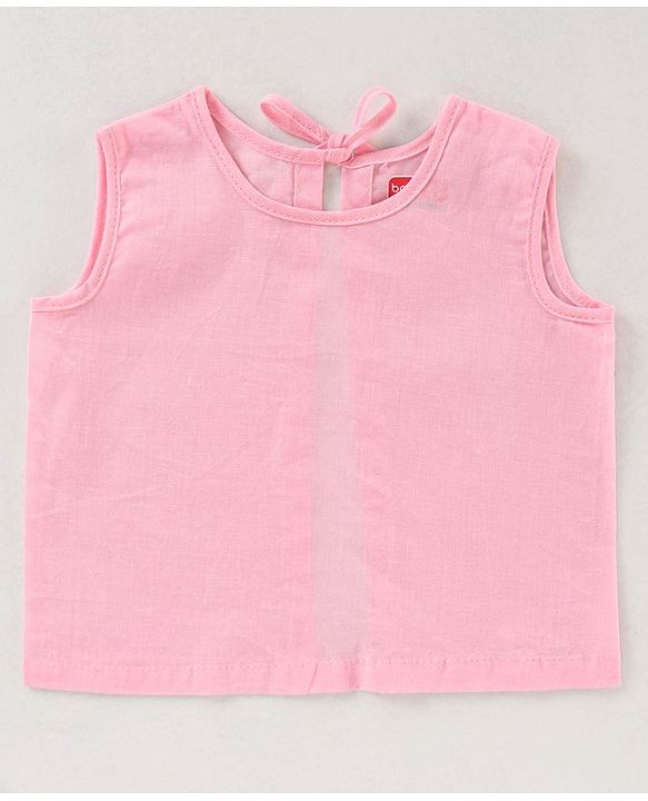 Babyhug Sleeveless 100% Cotton Jhabla Pack of 5 - Multicolor